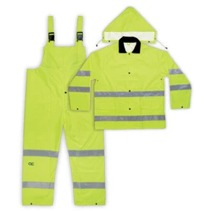 CLC Custom Leathercraft R1112X 2-Piece ANSI 3 Polyester Rain Suit - Picture 1 of 1