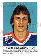 1984-85 Edmonton Oilers Red Rooster #22 Kevin McClelland