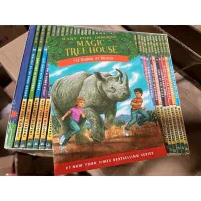 Magic Tree House A Library of 39 Books Set by Mary Pope Osboren + FREE GIFT - Image 1 of 4