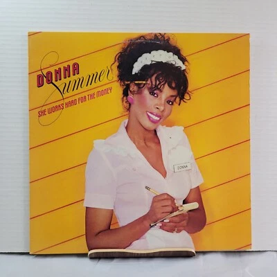 Donna Summer ~ она работает усердно за деньги ~ LP винтажный 1983 - Изображение 1 из 4