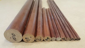 Hartgewebe Rund Phenol Ø 20 - 200 mm Rundstab Phenolhartgewebe 200mm - 1000 mm - Bild 1 von 3