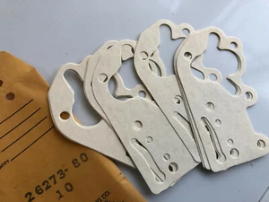 oil pump body gasket (30 gaskets)  fiber big twin 84-99 26273-80 - Picture 1 of 1