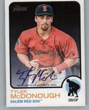 2022 Topps Heritage Minors Real One Autograph #ROA-TM Tyler McDonough RC AUTO