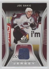 2006-07 SP Game Used Edition Authentic Fabrics Jersey Joe Sakic #AF-JS HOF
