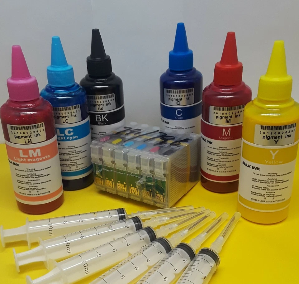 Pigment Refillable compatible for use in Artisan 1430 + 6x100 bottle - Image 1 of 1