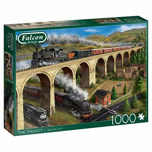 Jumbo piece Falcon de luxe-The Viaduct 1000 pezzi Jigsaw Puzzle, 11281 (l2L) - Immagine 1 di 1