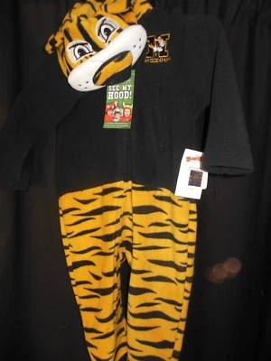 Pijama para niños Mizzou 'SEE MY HOOD' con capucha y cremallera frontal Foto 1 de 4