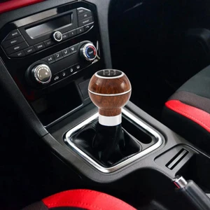 ABS Shift Knob Stick Shifter with Adapter Universal Manual Transmission Silver - - Picture 1 of 10