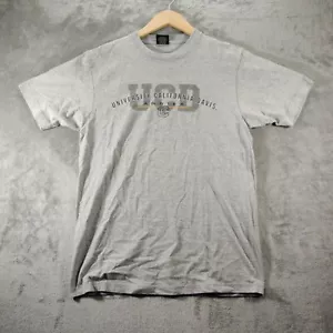 University of California Davis Shirt Mens Medium Gray Aggies Sportswear Normcore - Picture 1 of 7