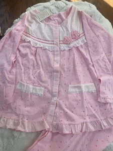 Pajama Sleepwear Set Heart Pattern Women’s XS NWT - Picture 1 of 8