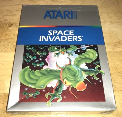 NEW SPACE INVADERS Arcade Game for Atari 5200 SEALED in BOX 1982 Very RARE! NICE - Image 1 of 4