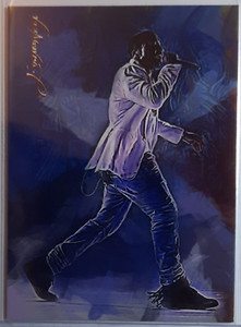 Kanye West #2 Limited Edition 23/50 Art Card by Artist Edward Vela