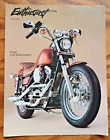 Enthusiast Magazine 1985 Harley Davidson moto FXRC Low Glide personnalisée