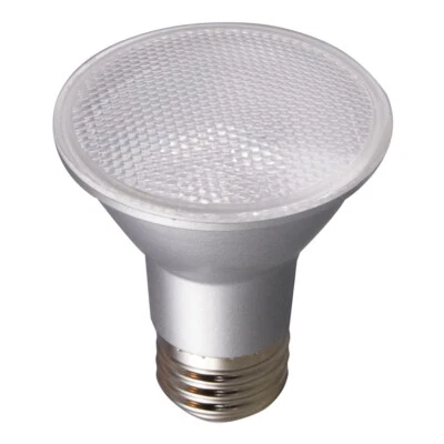 S29403 25° LED 120V 6.5W =50W PAR20 Medium E26 Dimmable Silver 4000K Cool White - Image 1 of 4