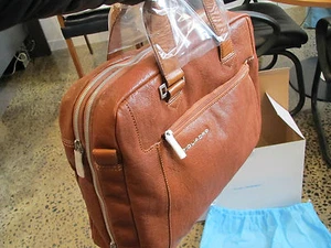 Piquadro Up2Date Tan Expandable Computer Bag, 2 handles and...--- CA1429UP/CU - Picture 1 of 5