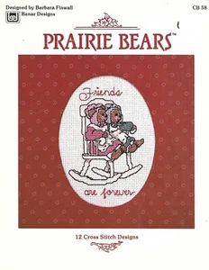 Banar Designs #CB 58 Priarie Bears - Cross Stitch - Picture 1 of 2