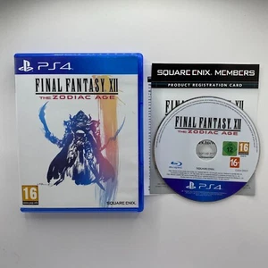 Final Fantasy XII The Zodiac Age PS4 (PlayStation 4) Complete + Tested - Picture 1 of 2