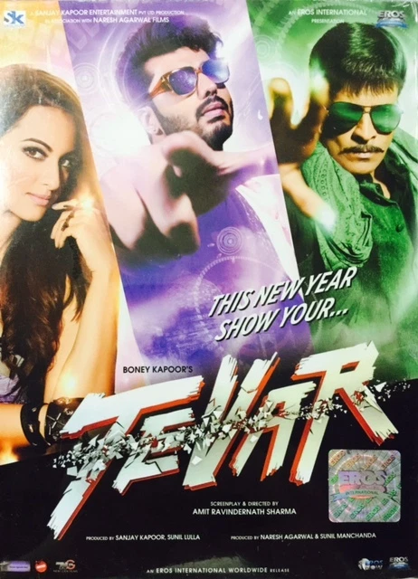 Tevar - Arjun Kapoor, Sonakshi Sinha - Bollywood Movie DVD (Region Free) (Subti) - Image 1 of 1