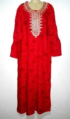 Abaya Maxikleid Kaftan arabisch Orient Kleid Jellabiya Jellaba Djelaba Galabia  - Bild 1 von 2