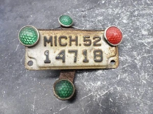 Oldtimer 1952 Michigan Nummernschild 2463 - Bild 1 von 4