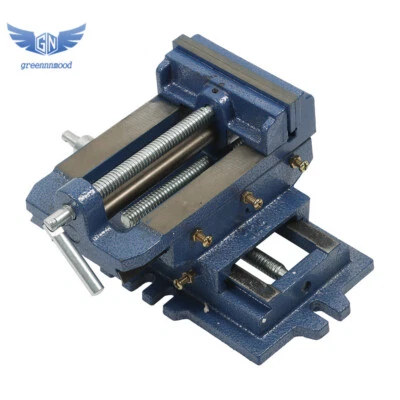 5" Cross Slide Vise Drill Press Metal Milling 2 Way X-Y Heavy Duty Clamp Machine - Image 1 of 4