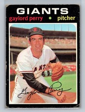 1971 Topps Gaylord Perry #140 - San Francisco Giants
