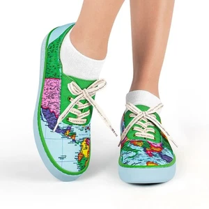 HOT CHOCOLATE DESIGN Chocolaticas® Bon Voyage Casual Women's Sneakers BNIB- Z03 - Picture 1 of 8