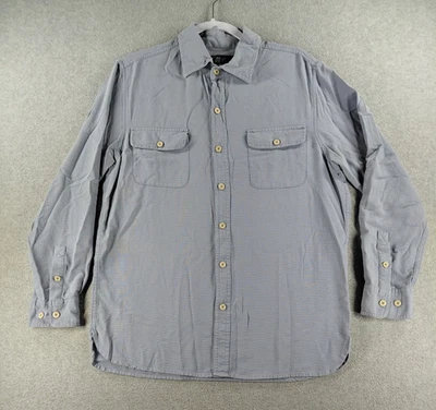 Nat Nast Men's Shirt Size M Blue Luxury Originals Silk Blend Long Sleeve Button - Image 1 of 4