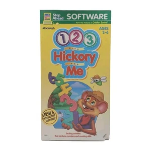 1994 Unopened 123 with Hickory and Me Macintosh Interactive Educational Software - Picture 1 of 9