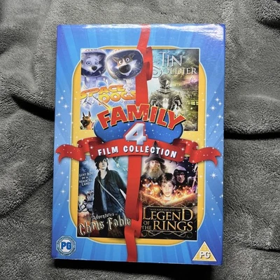Space Dogs/Tin Soldier/Chris Fable/Legend Of The Rings  NEW SEALED 4 DVD BOX SET - Image 1 of 4