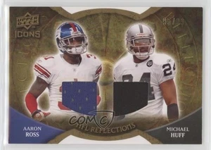 Camisetas 2009 Upper Deck Icons NFL Reflections/99 Michael Huff Aaron Ross #RF-RH - Imagen 1 de 3