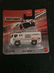 MATCHBOX  Sous Blister  Camion Pompier Blaze Buster - Imagen 1 de 4