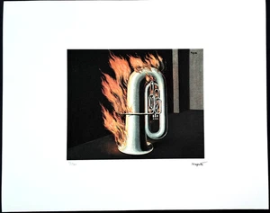 RENÉ MAGRITTE - 40x50 cm - Limitierte Auflage 56/200 - Picture 1 of 3