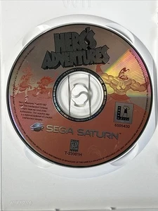 Herc's Adventures (Sega Saturn, 1997) Disc Only Please Read Description Rare - Picture 1 of 7