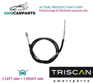 HANDBRAKE CABLE PAIR 8140 281121 TRISCAN 2PCS NEW OE REPLACEMENT - Picture 1 of 6