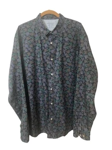 Camisa de Vestir Banana Republic Luxe Popelina Para Hombre Calce Ajustado Talla XL Pre-amada Usada en Excelente Condición - Imagen 1 de 8