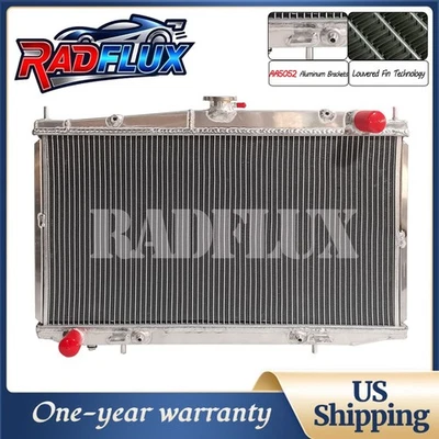 Radiador CU1573 para Nissan Altima 1993-2001 GLE/GXE/SE/XE 2,4 L L4 MT/AT aluminio Foto 1 de 4