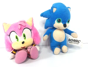 Amy Rose Sonic Boom Tomy Sega Plush Bundle Soft Toys RARE Teddies Retro - Picture 1 of 15