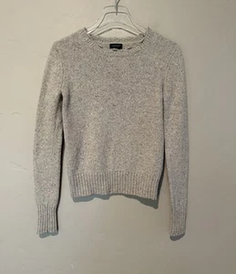 Club Monaco Italian Yarn Sweater XS Speckled Wool Blend Quiet Luxury Minimalist - Picture 1 of 6