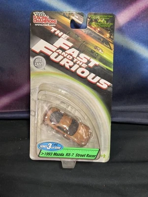Racing Champions Fast & Furious Series 3 1993 Mazda RX-7 Street Racer Bronze  - Image 1 of 4
