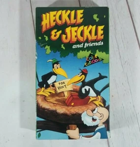 Heckle & Jeckle And Friends VHS VCR Video Tape Movie Used Cartoon Vintage - Foto 1 di 11