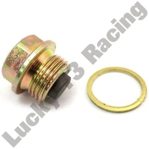 JMP magnetic oil sump drain plug & washer M18 x 1.5mm bolt screw bung sumidero - Picture 1 of 3