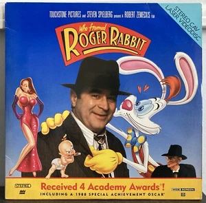 WHO FRAMED ROGER RABBIT CAV LASERDISC 1988 MOVIE WIDESCREEN LD TOUCHSTONE AMBLIN - Picture 1 of 6