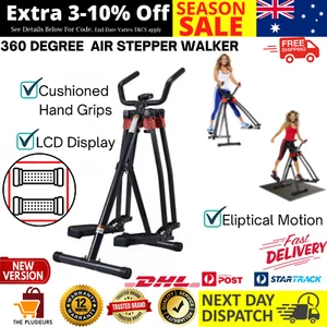 360 Degree Air Stepper Walker Exercise Cross Trainer Ski Surf Workout NEW - Picture 1 of 12