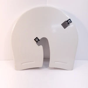 Schwinn Airdyne AD3/AD4 White Left Chain Guard Part w/(2) Mounting Screws - Picture 1 of 8