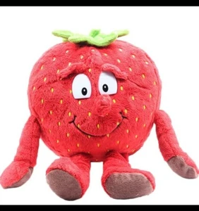 Peluche fragola 25CM vitamini coop goodness gang fruttini fruit plush soft toys - Foto 1 di 1