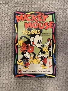 Vintage Walt Disney Mickey Mouse Peg Pals Complete Toy Set. - Picture 1 of 3