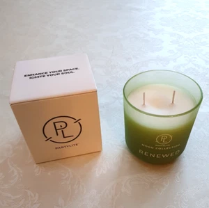 PARTYLITE 2 Docht Duftwachsglas MOOD COLLECTION RENEWED Hellgrün G1172135 - Bild 1 von 1