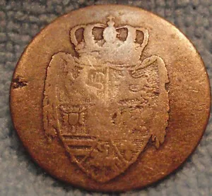 1816 GERMANY, OLDENBURG DUCHY SILVER 6 GROTE 1/12 Thaler KM# 157 Peter Friedrich - Picture 1 of 3
