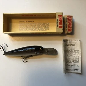 VINTAGE Rapala Finnland Deep Diver 90 Angelköder mit Box und Anleitung - Bild 1 von 10